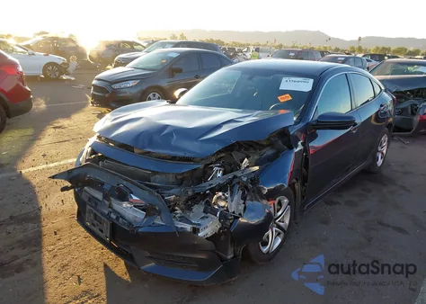 2017 Honda Civic Lx z USA, uszkodzony, nr VIN 2HGFC2F59HH563735